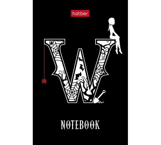 Блокнот Hatber W-wednesday 48 л, А7, 65x100 мм, 3-х цветнгый блок клетка, обложка мелованная бумага, 100 шт в упаковке 083530 1