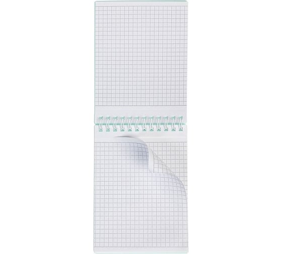 Блокнот Hatber CANVAS 80 л, А6, клетка, бирюза, 48 шт в упаковке 081533