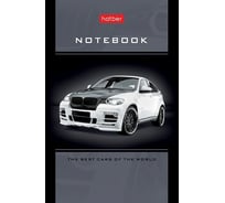 Блокнот Hatber 48л А7, 65x100мм 3-х цв. блок клетка, обложка мелованная бумага Автопанорама, 100 шт в упаковке 04769