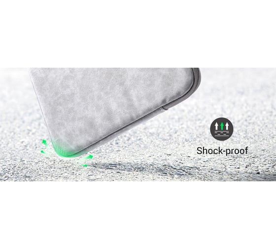 Чехол для ноутбука Ugreen lp187 portable laptop sleeve case 14-14.9''. цвет: серый _ 20476