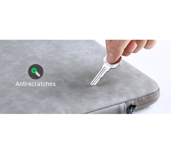 Чехол для ноутбука Ugreen lp187 portable laptop sleeve case 14-14.9''. цвет: серый _ 20476