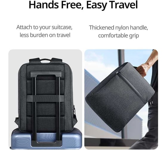 Рюкзак для ноутбука размером до 15,6" Ugreen lp664 laptop backpack b02. цвет: темно-серый 90798