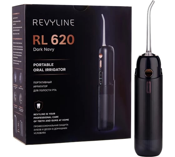 Портативный ирригатор Revyline RL 620 чёрный 7400 1
