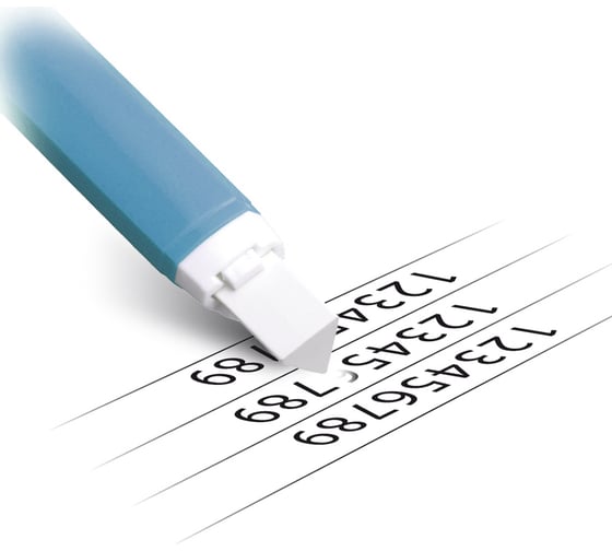 Ластик Penac tri eraser голубой, в блистере ET0401-25/B