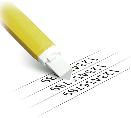 Ластик Penac tri eraser желтый, в блистере ET0401-05/B