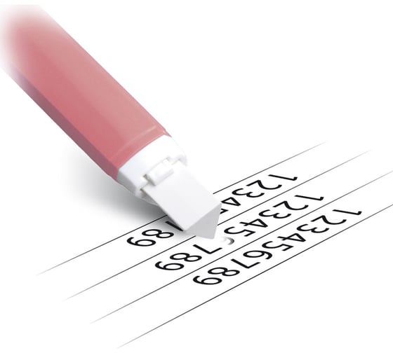 Ластик Penac tri eraser розовый, в блистере ET0401-28/B