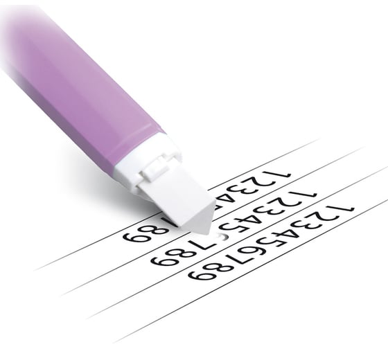 Ластик Penac tri eraser фиолетовый, в блистере ET0401-30/B