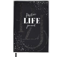 Записная книжка Феникс + Мысли позитивно! ESCALADA, А6+, 96 л, прозрачный ПВХ, черный 60795