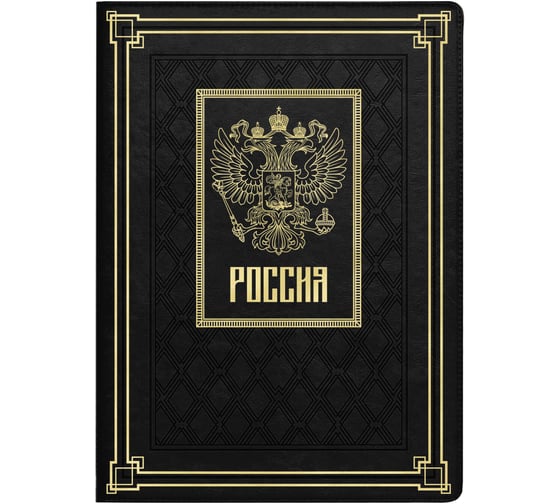 Папка для документов Феникс+ ESCALADA, А4+, САРИФ, черный 64076