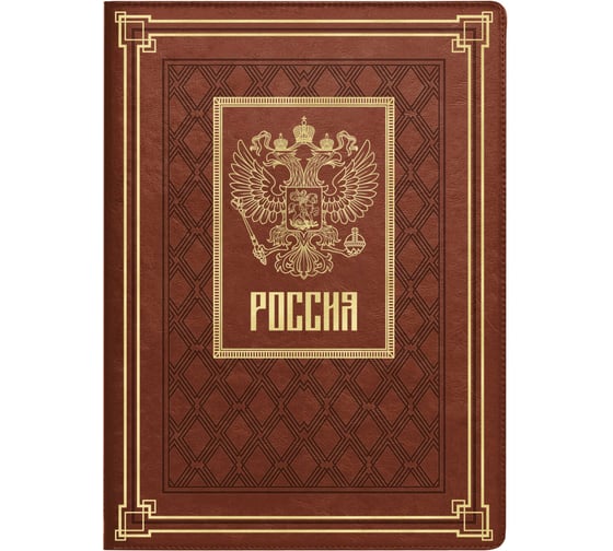 Папка для документов Феникс+ ESCALADA, А4+, САРИФ, коричневый 64077 1