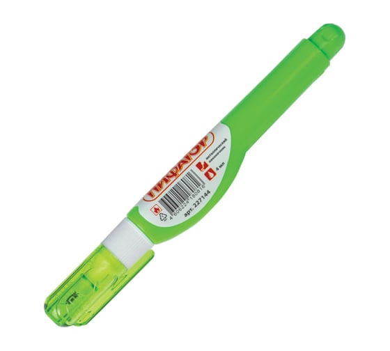 Ручка-корректор ПИФАГОР 4 мл, металлический наконечник 227144 1