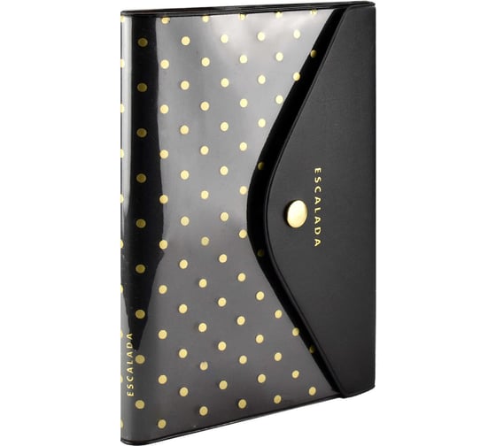 Записная книжка Феникс + А6+, ПВХ, черный 57586