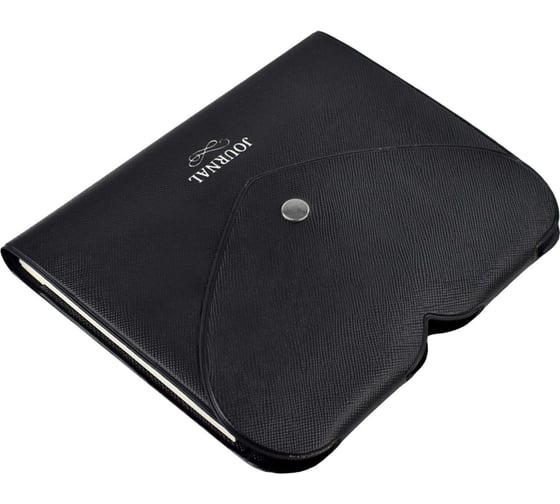 Записная книжка Феникс+ А6+, ПВХ, черный 58155