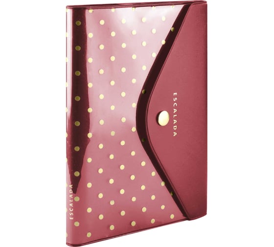 Записная книжка Феникс+ А6+, ПВХ бордовый 57587