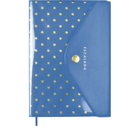 Записная книжка Феникс+ А6+, ПВХ, синий 57588