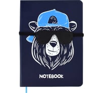 Записная книжка Феникс+ А6+, МЕДВЕДЬ 58517