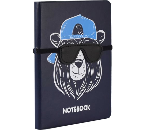 Записная книжка Феникс+ А6+, МЕДВЕДЬ 58517