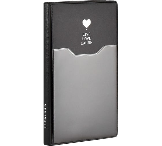 Записная книжка Феникс+ А6, ПВХ, черный 57595