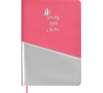 Записная книжка Феникс+ А6, ПВХ розовый, ПВХ серебряный 57603