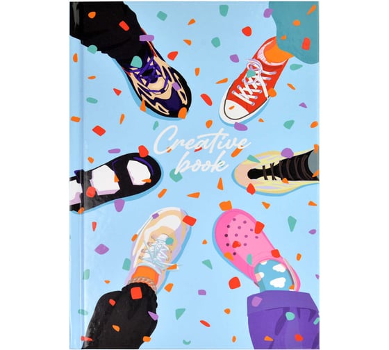 Записная книжка Феникс+ FUNNY BOOTS/CREATIVE BOOK, 112 л 61489/К 1