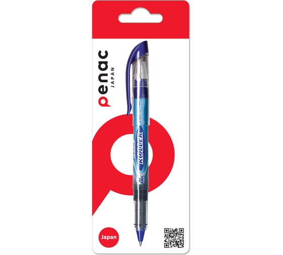 Роллер Penac liqroller 0.7 мм, синий, в блистере WP0201/41-B