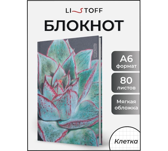 Книга для записей listoff ЕТИЛ680616