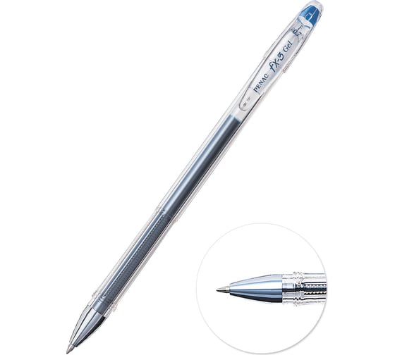 Гелевая ручка Penac fx-3 basic 0.7 мм, синяя, в блистере BA1601/41-B