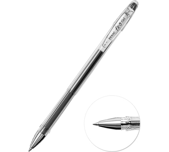 Ручка гелевая fx-3 basic 0,7мм черная, в блистере Penac BA1601/46-B