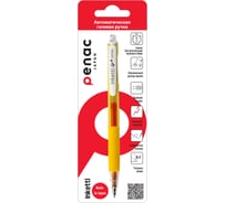 Гелевая автоматическая ручка Penac inketti 0.5 мм, желтая, 1 шт. в блистере BA3601-05/B