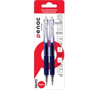 Гелевая автоматическая ручка Penac inketti 0.5 мм, синяя, 2 шт. в блистере BA3601-03EF/2B 29962910