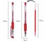Гелевая ручка с грипом Extra Gt Needle BRAUBERG, Красная, игольчатый узел 0,5 мм, линия 0,35 мм 12 шт 143921 6
