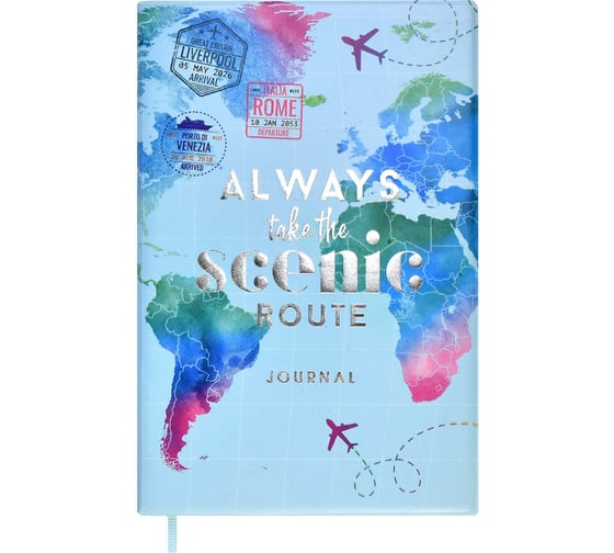 Записная книжка Феникс+ ESCALADA, А6+, 96 л, ПУТЕШЕСТВИЕ 60800 1