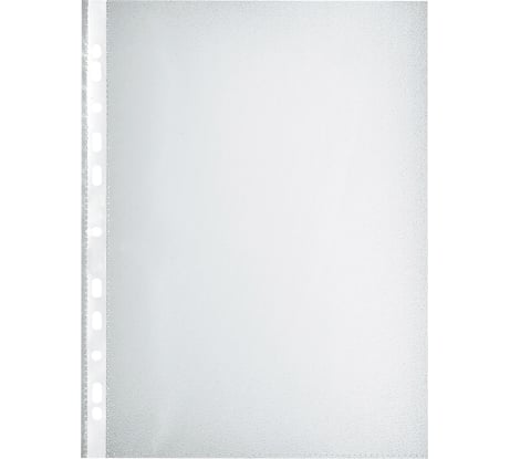 Файл с перфорацией WORKMATE а4, 50 мкм, глянцевый,100 шт/уп 15-0384