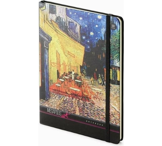 Блокнот Attache гориз.на рез.А5 100 листов, клетка, megapolis art 3-47701 324756