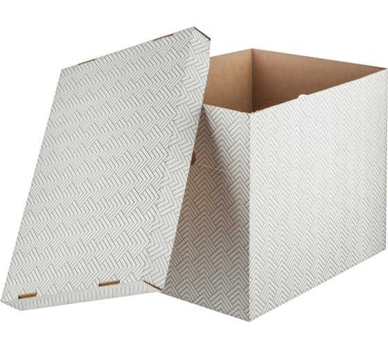 Короб для хранения Attache графит 390x320x290 усиленное дно ккд-1,серый, 3 шт 1824726
