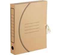 Архивный короб Attache на двух завязках, А4, гофрокартон, 50 мм 1829389