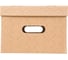 Короб для хранения Attache графит 340x250x180 усиленное дно ккд-2,бурый, 3 шт 1824725 3