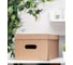 Короб для хранения Attache графит 340x250x180 усиленное дно ккд-2,бурый, 3 шт 1824725 7