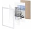 Рамка BRAUBERG 15x21 см, небьющаяся, багет 17.5 мм, пластик, colorful, белая 391240 6