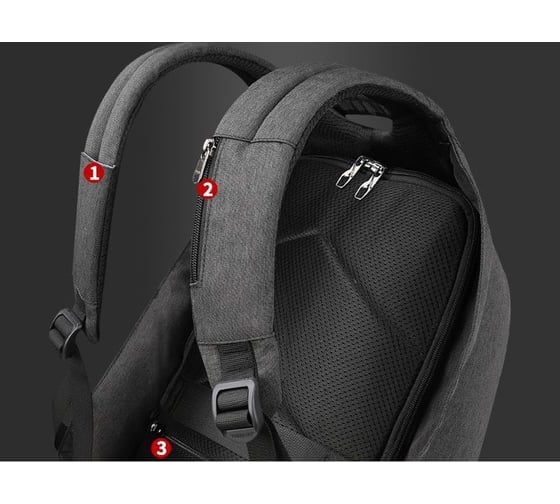 Рюкзак Tigernu T-B3615B черный 60006-244