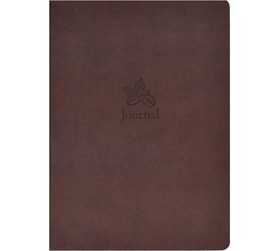 Записная книжка Феникс+ А5+, ШАГРЕНЬ КОРИЧНЕВЫЙ С АРОМАТОМ КОФЕ 52901