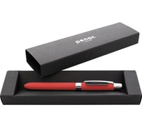 Многофункциональная ручка Penac ele-001 opaque: 2 стержня синего и красного цветов 0,7мм + механический карандаш 0,5мм нв, ластик, цвет корпуса: красный, в подарочном футляре TF140202-GC6