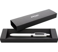 Многофункциональная ручка Penac ele-001 opaque: 2 стержня синего и красного цветов 0,7мм + механический карандаш 0,5мм нв, ластик, цвет корпуса: белый, в подарочном футляре TF140201-GC6