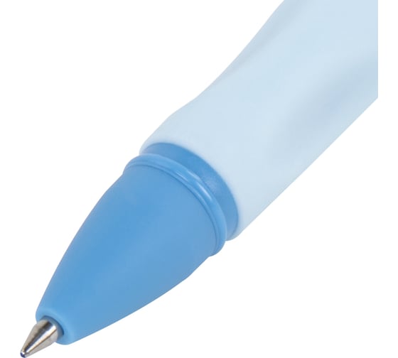 Стираемая гелевая ручка с эргономичным грипом BRAUBERG repeat color, синяя, ассорти, 0.5 мм 144072