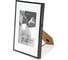 Рамка BRAUBERG 21x30 см с паспарту 15x21 см, небьющаяся, багет 5 мм, пластик, smart, черная 391280 7