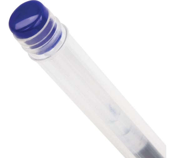 Гелевая ручка с грипом Staff Everyday Gp-191, синяя, корпус прозрачный, узел 0,5 мм, 0,35 мм 141822