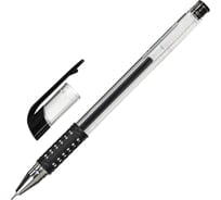 Гелевая ручка Staff basic needle gp-679, черная, комплект 12 штук, 0,35 мм 880418