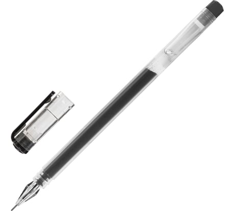 Гелевая ручка Staff gp-675, черная, 12 штук, увеличенная длина письма 1000 метров 880420