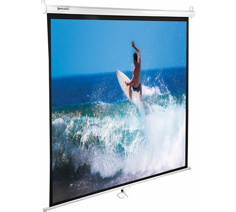 Проекционный настенный экран BRAUBERG WALL 236725