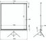 Проекционный экран BRAUBERG TRIPOD 236730 12